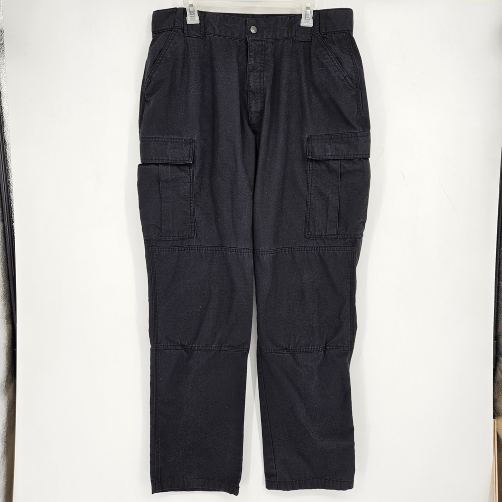 5.11 Tactical Pants Mens 39.5 Extra  Large Cargo Black Knee Pads Ripstop‎